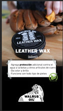 Cargar imagen en el visor de la galería, Leather Wax / Cera para cuero (60ml)
