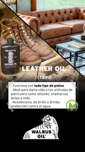 Cargar imagen en el visor de la galería, Leather Oil / Aceite para cuero (118ml)
