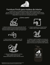 Cargar imagen en el visor de la galería, FURNITURE FINISH / Aceite para muebles (236ml - 946ml - 3.7L)
