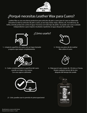 Cargar imagen en el visor de la galería, Leather Wax / Cera para cuero (60ml)
