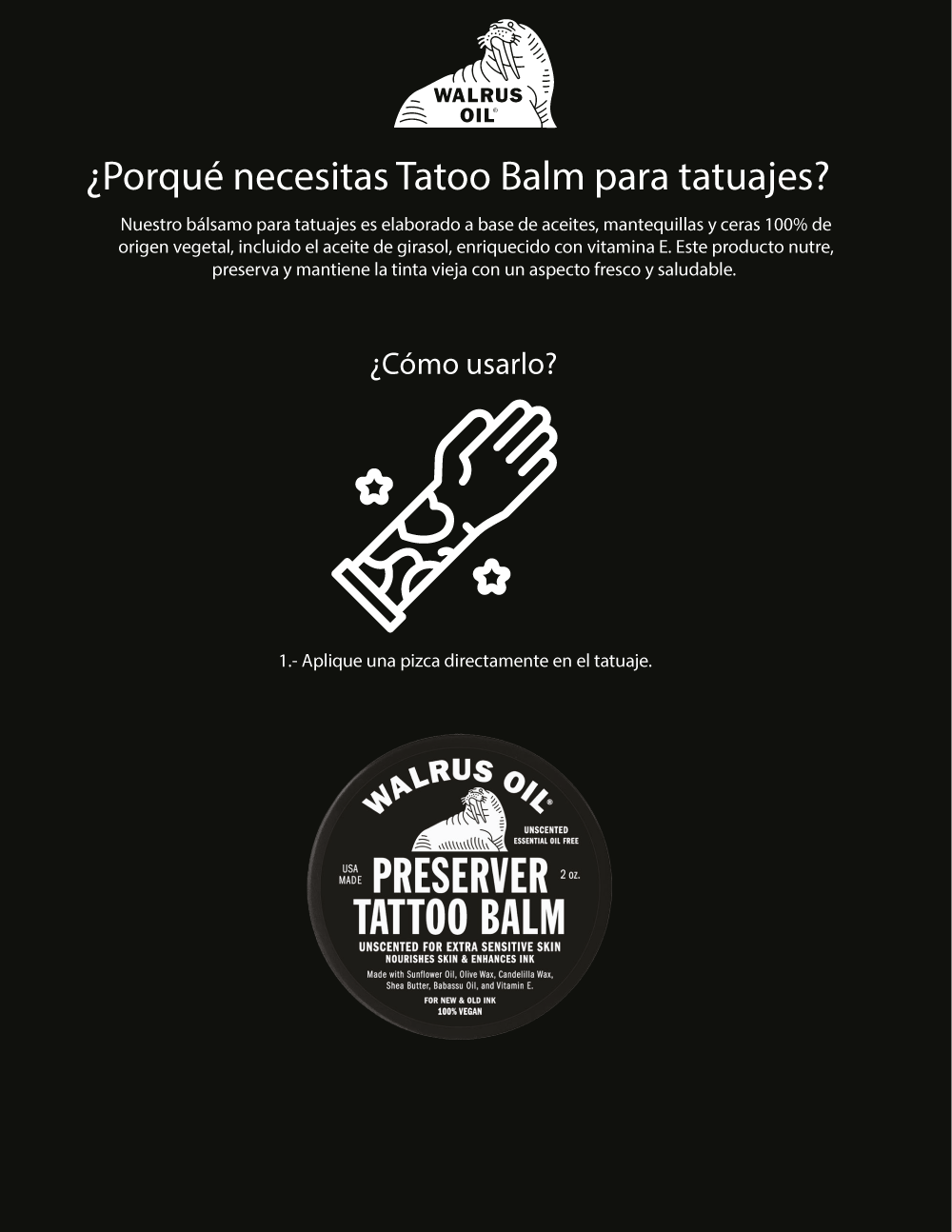 PRESERVER TATTOO BALM