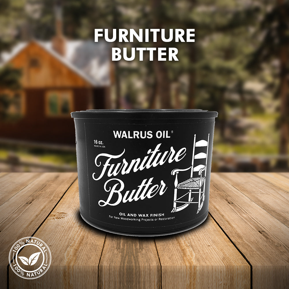 FURNITURE BUTTER / Mantequilla para terminado muebles (473ml)