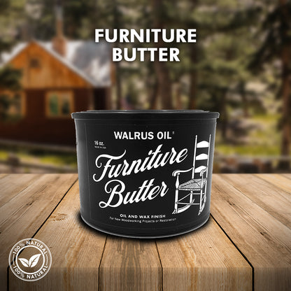 FURNITURE BUTTER / Mantequilla para terminado muebles (473ml)